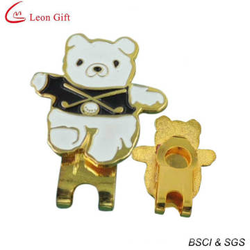 Emblema de clipe para chapéu de urso esmaltado em grande promoção (LM1170)